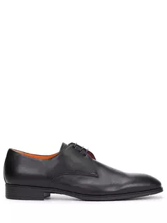 Дерби кожаные Santoni