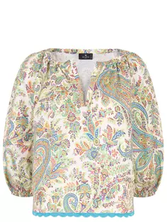 Блуза хлопковая Etro