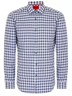 Рубашка Slim Fit хлопковая Hugo