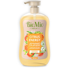Гели для душа гель для душа BIOMIO Citrus Energy Апельсин и Бергамот 650мл