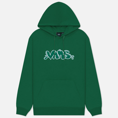 Мужская толстовка Vans Caps Loose Hoodie, цвет зелёный