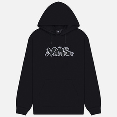 Мужская толстовка Vans Caps Loose Hoodie, цвет чёрный