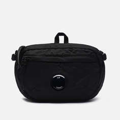 Сумка на пояс C.P. Company Lens Detail Nylon, цвет чёрный