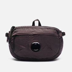 Сумка на пояс C.P. Company Lens Detail Nylon, цвет фиолетовый