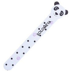 Panda Пилка для натуральных и искусственных ногтей Панда #180/220 Solomeya