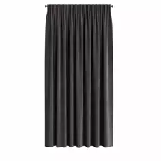 Штора на ленте 140x260 см цвет графит Garden