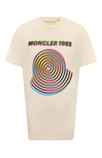 Хлопковая футболка Moncler
