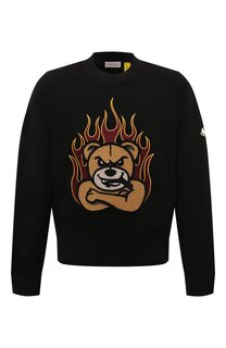 Хлопковый свитшот Moncler Genius x Palm Angels Moncler Genius