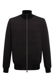 Толстовка из шерсти и хлопка Capobianco