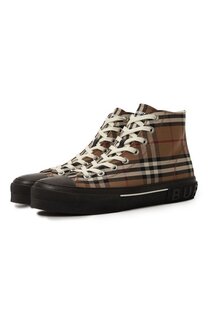 Текстильные кеды Burberry
