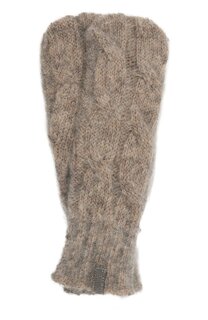 Шерстяные варежки Brunello Cucinelli