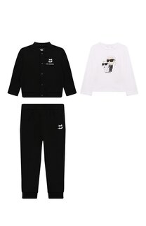 Комплект из трех предметов Karl Lagerfeld Kids