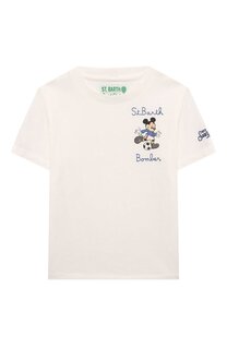 Хлопковая футболка MC2 Saint Barth