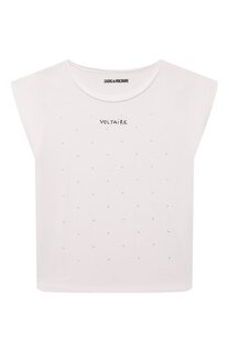 Хлопковая футболка Zadig&Voltaire