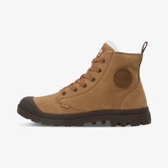 Ботинки утепленные Мужские ботинки Palladium Pampa Hi Zip WL, Коричневый