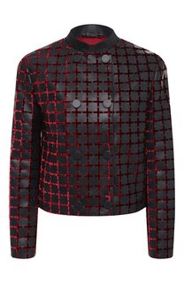 Кожаная куртка Giorgio Armani