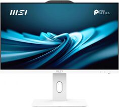 Моноблок 23.8 MSI Pro AP242P 14M-807XRU 9S6-AE0622-807 i7-14700/32GB/512GB/1920x1080/wireless kbd/wireless mouse/GbitEth/WiFi/BT/cam/noOS/white