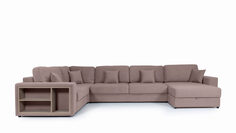 П-образный диван 5-местный Conti с полками LR Аскона