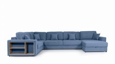 П-образный диван 5-местный Conti с полками LR Аскона