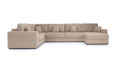 П-образный диван 5-местный Conti с полкой R Аскона