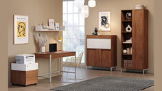 Домашний офис с открытыми полками Trendy Home