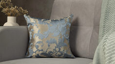 Подушка декоративная Ludovik Flower Blue Аскона