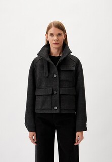 Полупальто BLCV Boxy Jacket Harringbone Brown