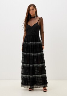 Платье Rich & Naked Rose frill maxi dress