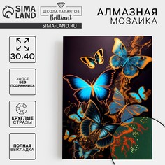 Алмазная мозаика с полным заполнением на холсте Школа талантов