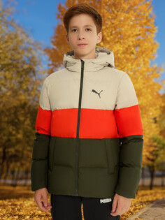 Куртка утепленная для мальчиков PUMA Power, Зеленый