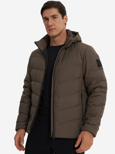 Пуховик мужской Jack Wolfskin Colonius, Коричневый
