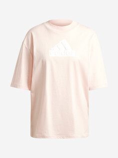 Футболка женская adidas, Бежевый