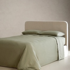 ZARA HOME Простыня на подгонке 140 гxм² из льна 180 x 200 x 30