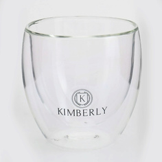 Стакан KIMBERLY Термостойкий стеклянный стакан с двойными стенками, 100 мл