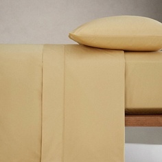 Простыня ZARA HOME Притачная простыня из хлопкового перкаля 300 нитей 180 x 200 x 40