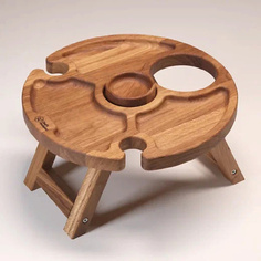 Доска сервировочная DADS MATERIAL DAD`S MATERIAL Менажница винная на ножках