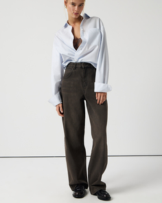Джинсы Relaxed Fit RL200 шоколадного цвета