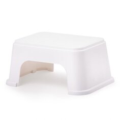 Табурет-подставка 33.5х25х15.7 мм, белый, прямоугольный, М8752