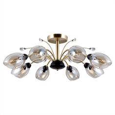 Люстра Citilux cl108185 комета бронза+дымчатый