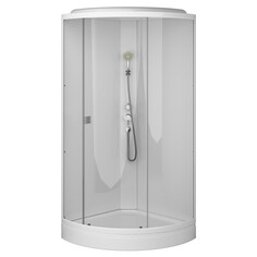 Душевые кабины без гидромассажа кабина душевая AM.PM X-Joy 90x90х205см 1/4 круга низкий поддон Am.Pm.