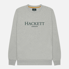 Мужская толстовка Hackett Heritage Crew Neck, цвет серый