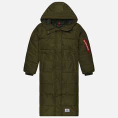 Женская куртка парка Alpha Industries Sierra Gen II, цвет зелёный
