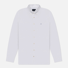 Мужская рубашка Hackett Essential Garment Dyed Oxford, цвет белый