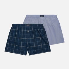 Комплект мужских трусов Hackett Windowpane Boxer 2-Pack, цвет комбинированный
