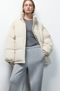 куртка женская Куртка oversize вельветовая с воротником-стойкой Befree