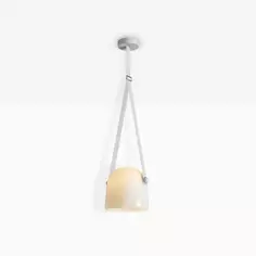 Светильник подвесной светодиодный Aurum FR5471PL-L12W 4 м² цвет белый Freya