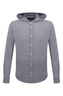 Рубашка из хлопка и льна MUST