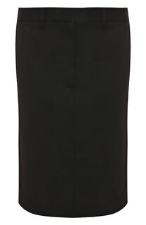 Шерстяная юбка Helmut Lang