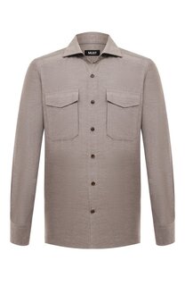 Рубашка из хлопка и кашемира MUST