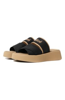 Текстильные шлепанцы Mila Chloé Chloe
